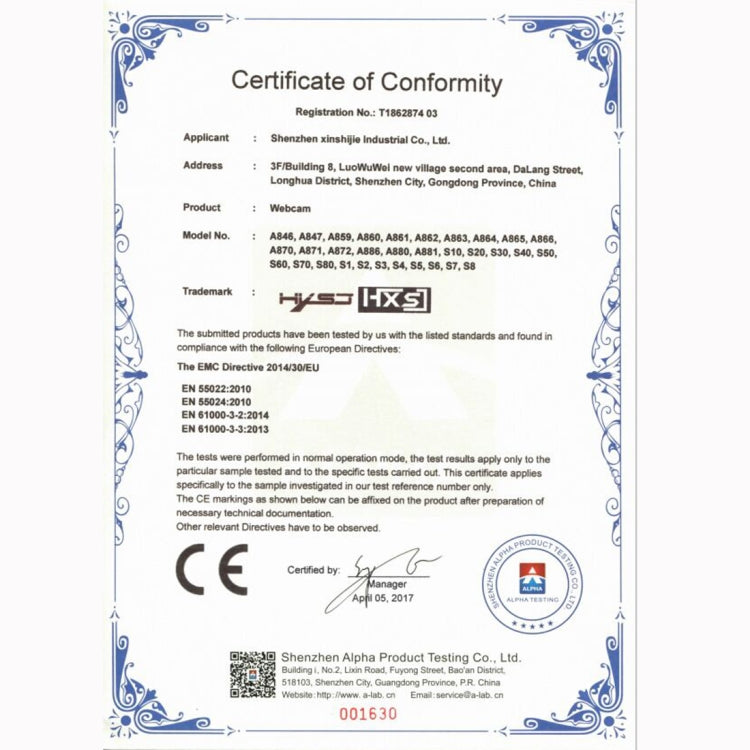 HXSJ S4 Webcam PC vidéo 1080P HD à mise au point manuelle réglable à 180 degrés avec microphone