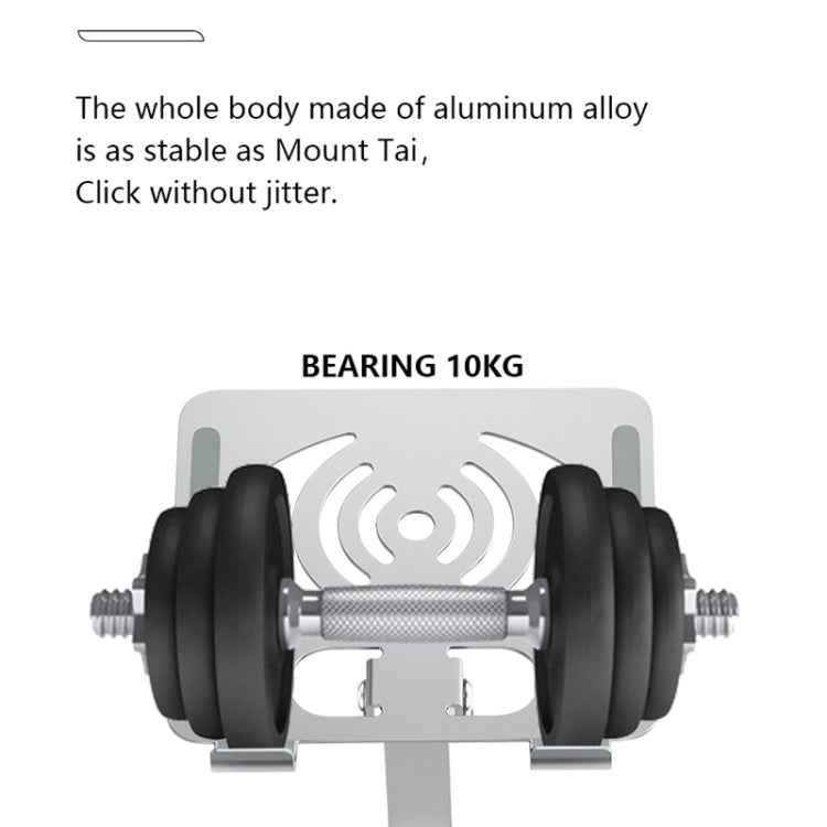 Support pliable et rotatif en alliage d'aluminium L-13 pour ordinateur portable/tablette, L-13