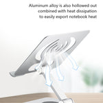 Support pliable et rotatif en alliage d'aluminium L-13 pour ordinateur portable/tablette, L-13