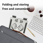 Support pliable et rotatif en alliage d'aluminium L-13 pour ordinateur portable/tablette, L-13