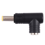 Connecteur adaptateur mâle 5,5 x 2,1 mm vers femelle 5,5 x 2,5 mm, mâle 5,5 x 2,1 mm vers femelle 5,5 x 2,5 mm