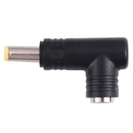 Connecteur adaptateur mâle 5,5 x 1,7 mm vers femelle 5,5 x 2,5 mm, mâle 5,5 x 1,7 mm vers femelle 5,5 x 2,5 mm