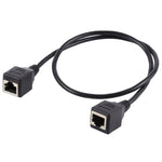Câble d'extension réseau Ethernet LAN RJ45 femelle à femelle, longueur du câble : 60 cm, 60 cm