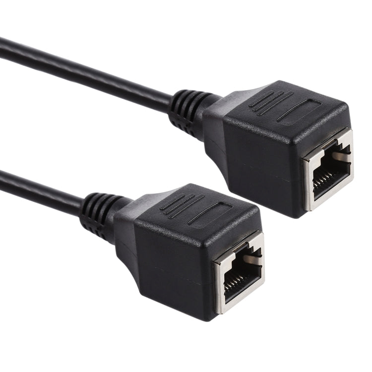 Câble d'extension réseau Ethernet LAN RJ45 femelle à femelle, longueur du câble : 60 cm, 60 cm