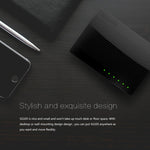 Commutateur réseau Gigabit Ethernet rapide Tenda SG105 Mini 5 ports 1000 Mbps, concentrateur LAN, Tenda SG105 5 ports noir