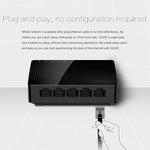 Commutateur réseau Gigabit Ethernet rapide Tenda SG105 Mini 5 ports 1000 Mbps, concentrateur LAN, Tenda SG105 5 ports noir