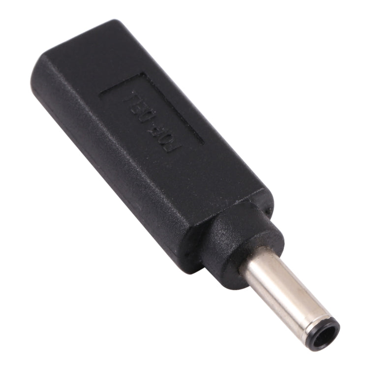 Adaptateur Connecteur USB-C / Type-C Femelle vers Fiche Mâle 4,5 x 3,0mm pour Dell, USB-C Femelle vers 4,5 x 3,0mm