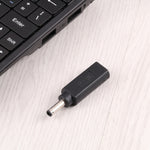 Adaptateur Connecteur USB-C / Type-C Femelle vers Fiche Mâle 4,5 x 3,0mm pour Dell, USB-C Femelle vers 4,5 x 3,0mm
