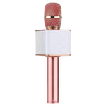 Microphone condensateur sans fil Bluetooth SDRD SD-08 à double haut-parleur, haute qualité sonore, KTV karaoké portable