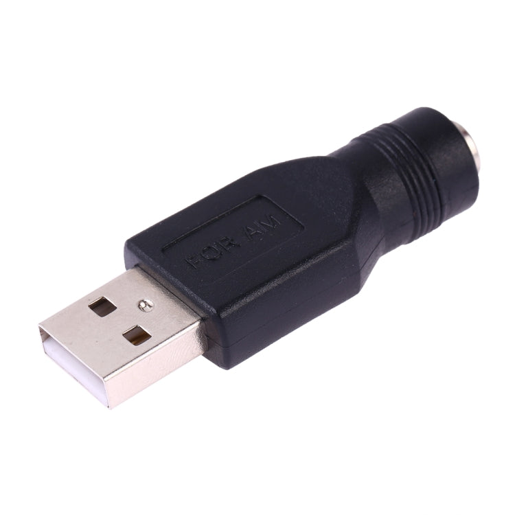 Adaptateur Connecteur USB Mâle vers Fiche Femelle 5,5 x 2,1mm, USB Mâle vers 5,5 x 2,1mm
