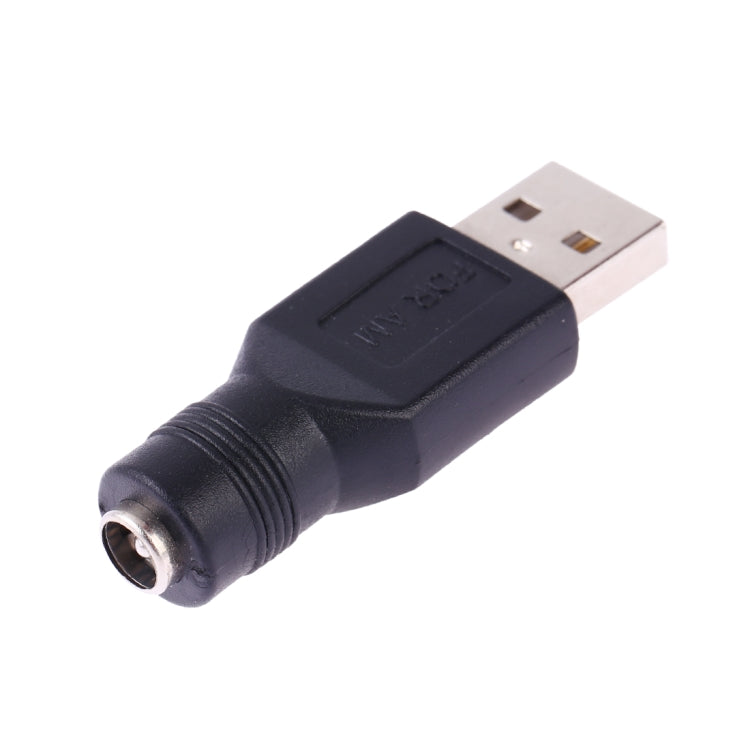 Adaptateur Connecteur USB Mâle vers Fiche Femelle 5,5 x 2,1mm, USB Mâle vers 5,5 x 2,1mm