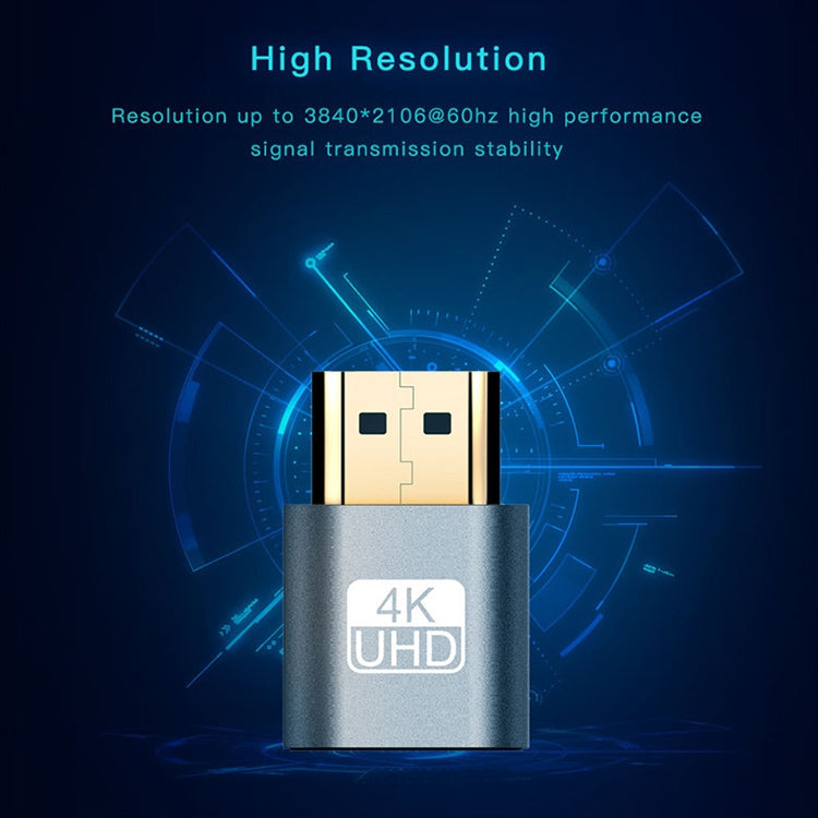Adaptateur d'Affichage Virtuel VGA HDMI 1.4 DDC EDID Dummy Plug Émulateur d'Écran Sans Tête, Rose, Gris, Or, Rouge, Argent