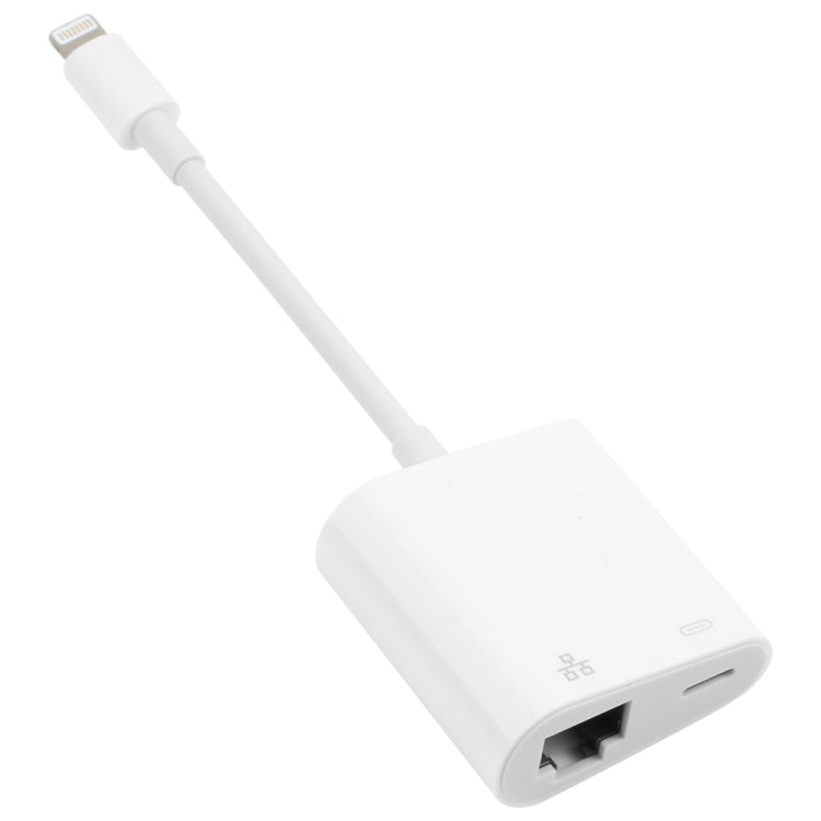 NK-1035H Adaptateur 2-en-1 mâle 8 broches vers Ethernet 1000M + femelle d'alimentation 8 broches, NK-1035H