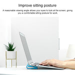 2 supports pour ordinateur portable simples réglables en hauteur pour une meilleure dissipation de la chaleur