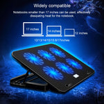 Support de refroidissement pour ordinateur portable ICE COOREL avec six ventilateurs silencieux et dissipateur thermique, Style : Ordinaire