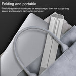 Support d'ordinateur portable portable et réglable, rehausseur de hauteur de bureau pliable avec dissipation thermique, style : ventilateur, style : ventilateur