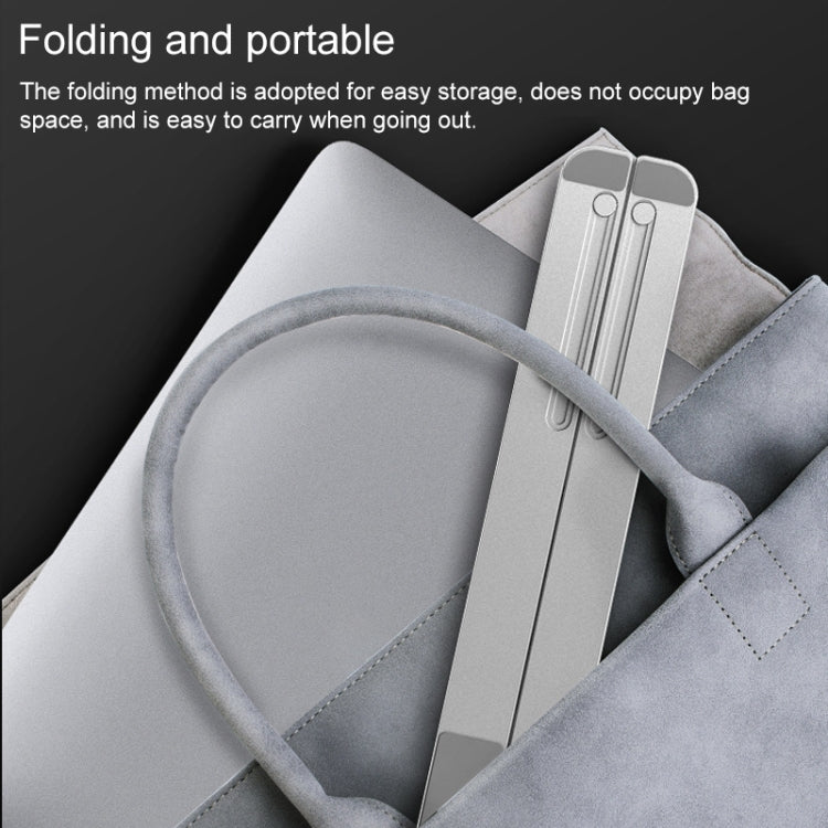 Support d'ordinateur portable portable et réglable, rehausseur de hauteur de bureau pliable avec dissipation thermique, style : ventilateur, style : ventilateur