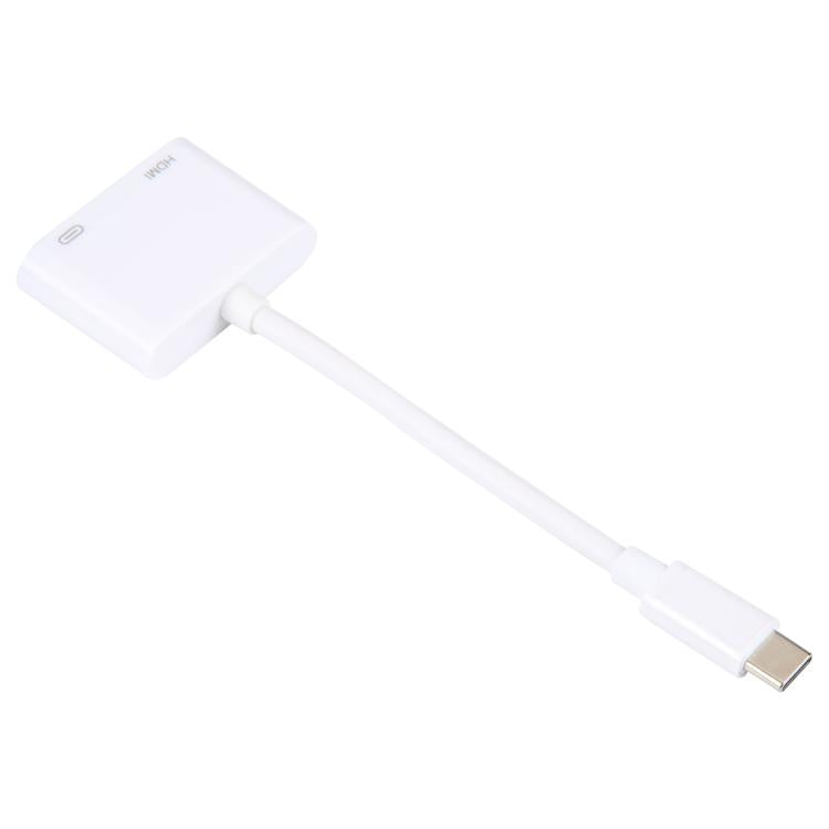 Convertisseur vidéo USB-C/Type-C vers HDMI+USB-C/Type-C, Type-C 4K/30HZ
