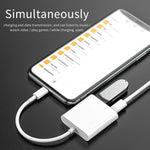 Câble de chargement de données 11 cm mâle 8 broches vers USB et 8 broches Adaptateur de lecteur d'appareil photo, supporte les systèmes à partir d'iOS 9.2