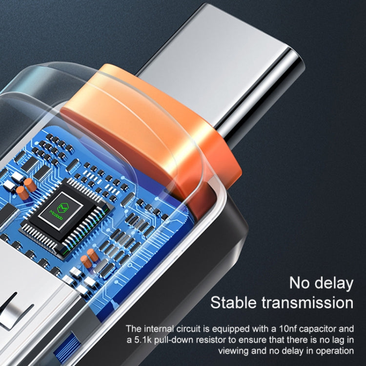 Convertisseur OTG MCDODO USB 3.0 Femelle vers USB-C / Type-C Mâle pour Disque Flash USB, USB-C / Type-C