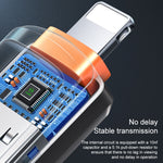 MCDODO USB 3.0 Femelle vers 8 Broches Mâle OTG Convertisseur Clé USB, 8 Broches
