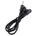Câble d'extension prise d'alimentation DC femelle vers mâle 5,5 x 2,1 mm 22AWG de 1 m pour ordinateur portable, 1 m 5,5 x 2,1 mm