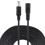 Câble d'extension prise d'alimentation DC femelle vers mâle 5,5 x 2,1 mm 22AWG de 2 m pour ordinateur portable, 2 m 5,5 x 2,1 mm