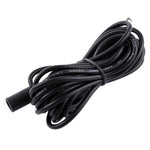 Câble d'extension prise d'alimentation DC femelle vers mâle 5,5 x 2,1 mm 22AWG de 2 m pour ordinateur portable, 2 m 5,5 x 2,1 mm