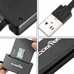 Lecteur de carte intelligente ROCKETEK SCR3 CAC ID SIM Chip, SCR3