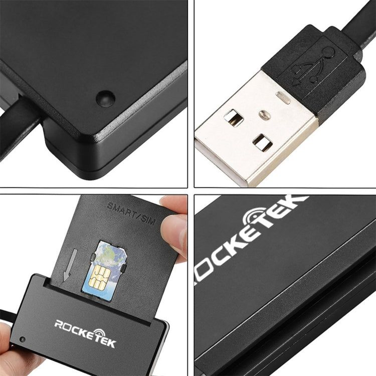 Lecteur de carte intelligente ROCKETEK SCR3 CAC ID SIM Chip, SCR3
