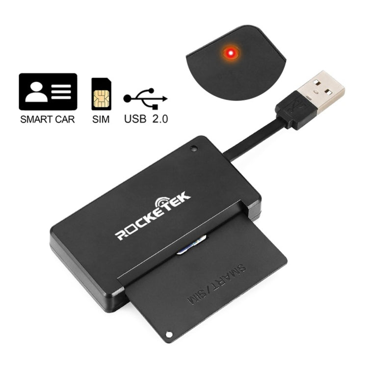 Lecteur de carte intelligente ROCKETEK SCR3 CAC ID SIM Chip, SCR3