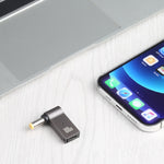 Adaptateur de charge ordinateur 100W USB-C / Type-C femelle vers DC 5,5 x 2,5 mm mâle pour Lenovo, Type-C femelle vers DC 5,5x2,5 mm mâle
