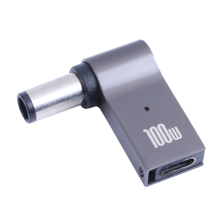 Adaptateur de charge ordinateur 100W USB-C / Type-C femelle vers DC 7,4x0,6 mm mâle pour HP, Type-C femelle vers DC 7,4x0,6 mm mâle (pour HP)