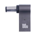 Adaptateur de charge ordinateur 100W USB-C / Type-C femelle vers DC 7,4x0,6 mm mâle pour HP, Type-C femelle vers DC 7,4x0,6 mm mâle (pour HP)