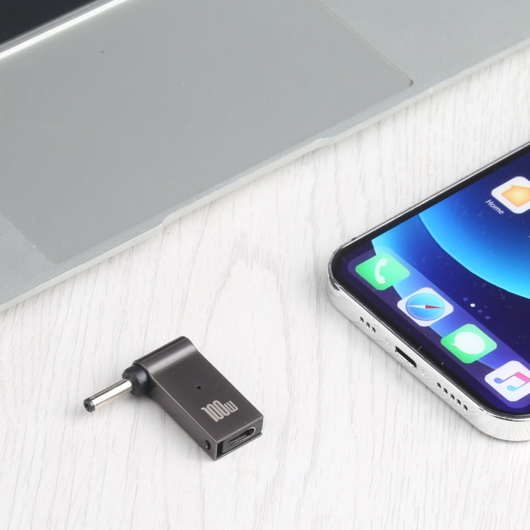 Adaptateur de charge ordinateur 100W USB-C / Type-C femelle vers DC 3.5x1.35mm mâle, Type-C femelle vers DC 3.5x1.35mm mâle