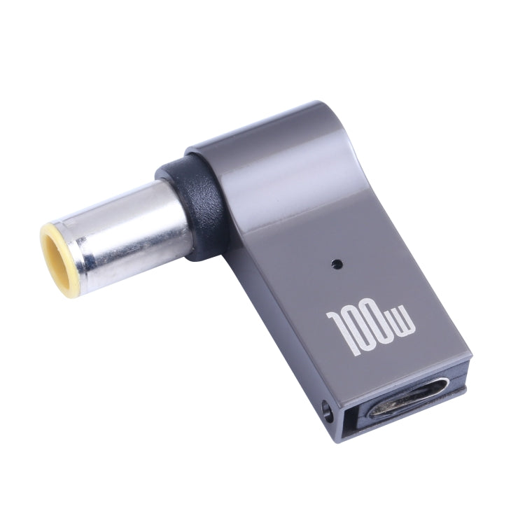 Adaptateur de charge ordinateur 100W USB-C / Type-C femelle vers DC 7,9x5,0 mm mâle pour Lenovo, Type-C femelle vers DC 7,9x5,0 mm mâle