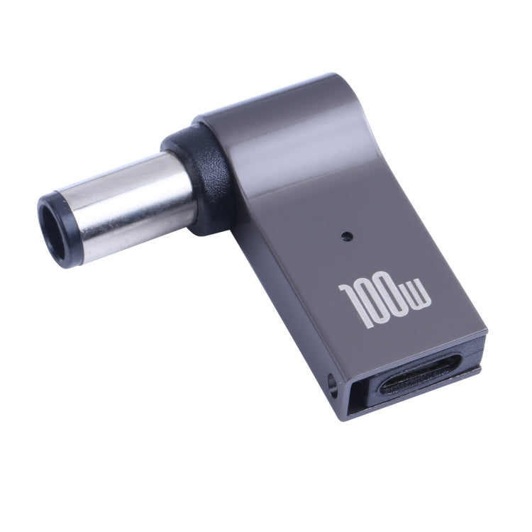 Adaptateur de charge ordinateur 100W USB-C / Type-C femelle vers DC 7.4x0.6mm mâle pour Dell, Type-C femelle vers DC 7.4x0.6mm mâle (pour Dell)
