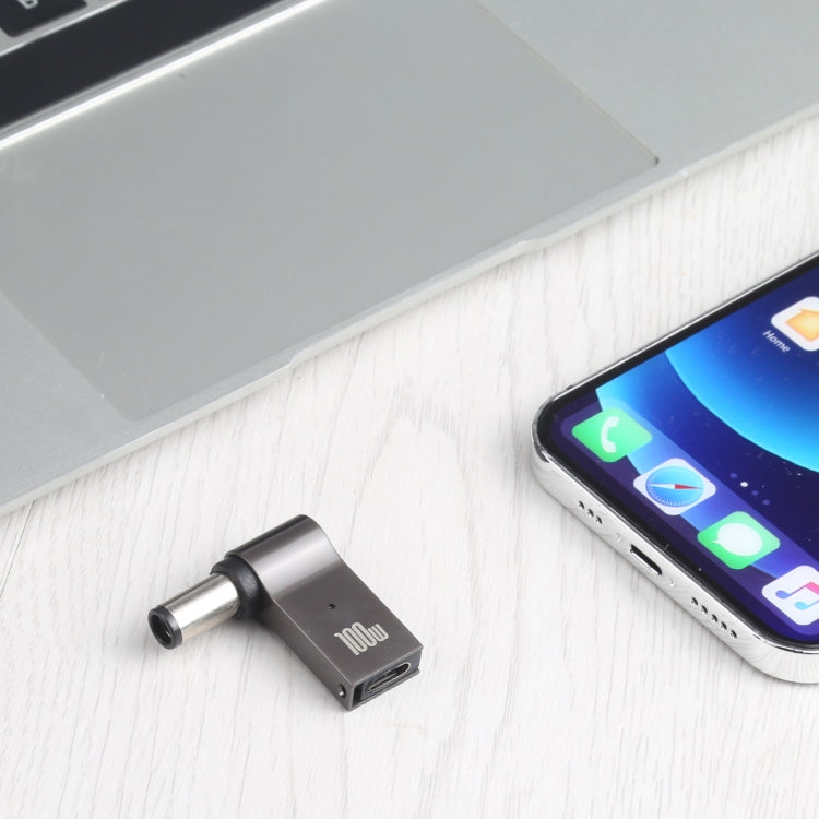 Adaptateur de charge ordinateur 100W USB-C / Type-C femelle vers DC 7.4x0.6mm mâle pour Dell, Type-C femelle vers DC 7.4x0.6mm mâle (pour Dell)