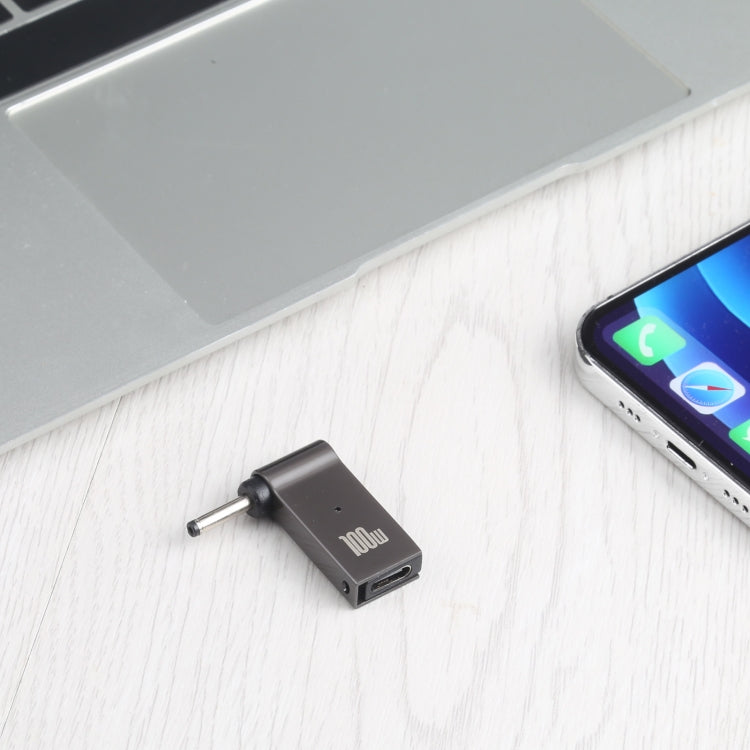 Adaptateur de charge ordinateur 100W USB-C / Type-C femelle vers DC 3.0x1.1mm mâle pour Acer, Type-C femelle vers DC 3.0x1.1mm mâle