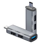 Station d’accueil multifonction 3 en 1 Type-C / USB-C HUB ADS-302C, ADS-302C