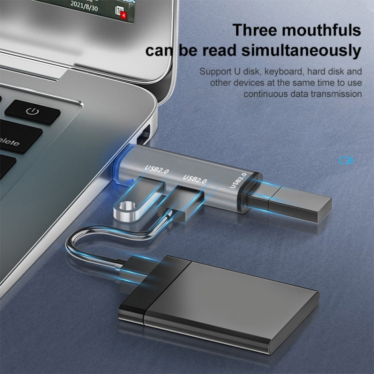 Station d’accueil multifonction 3 en 1 Type-C / USB-C HUB ADS-302C, ADS-302C