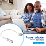 Adaptateur de charge PD 5 broches MagSafe 2 (forme en T) vers USB-C / Type-C, Type-C vers MagSafe 2