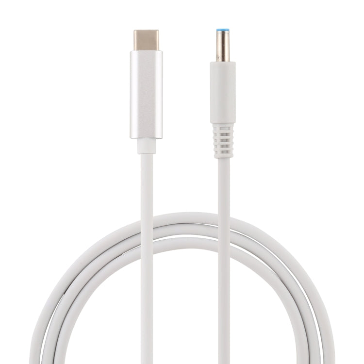 Câble de charge alimentation ordinateur portable HP USB-C / Type-C vers 7.4 x 0.6mm, longueur du câble : environ 1,5 m, Type-C vers 7.4 x 0.6mm