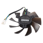 Ventilateur de remplacement à deux roulements à billes 4 broches T129215SU pour MSI Gigabyte GTX 1060 RX 480 460 570 580 R9 290X RX 550, diamètre : 85 mm, 4 broches mâle