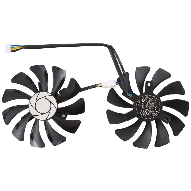 Ventilateur de refroidissement 4 broches HA9010H12F-Z pour carte graphique MSI GeForce GTX 1050 Hurricane GTX 1060 Hurricane 6G GDDR, diamètre : 85mm, paires, HA9010H12F-Z