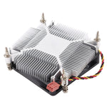 Ventilateur de refroidissement CPU CoolAge 1155-1U DC 12V 2000TR/min 30,5cfm dissipateur en aluminium à roulement hydraulique pour Intel 1150 1156 1151, 1155-1U aluminium