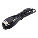 Câble d'alimentation USB 3A vers prise DC 5,5 x 2,1mm, longueur : 1m, USB vers DC 5,5x2,1mm