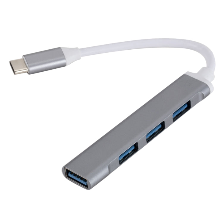 Hub adaptateur multifonction C809 USB 3.0 x 1 + USB 2.0 x 3 vers USB-C / Type-C, C809
