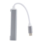 Hub adaptateur multifonction C809 USB 3.0 x 1 + USB 2.0 x 3 vers USB-C / Type-C, C809