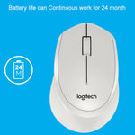 Souris optique sans fil silencieuse Logitech M330 avec récepteur micro USB